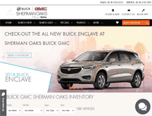 Tablet Screenshot of buickgmcshermanoaks.com